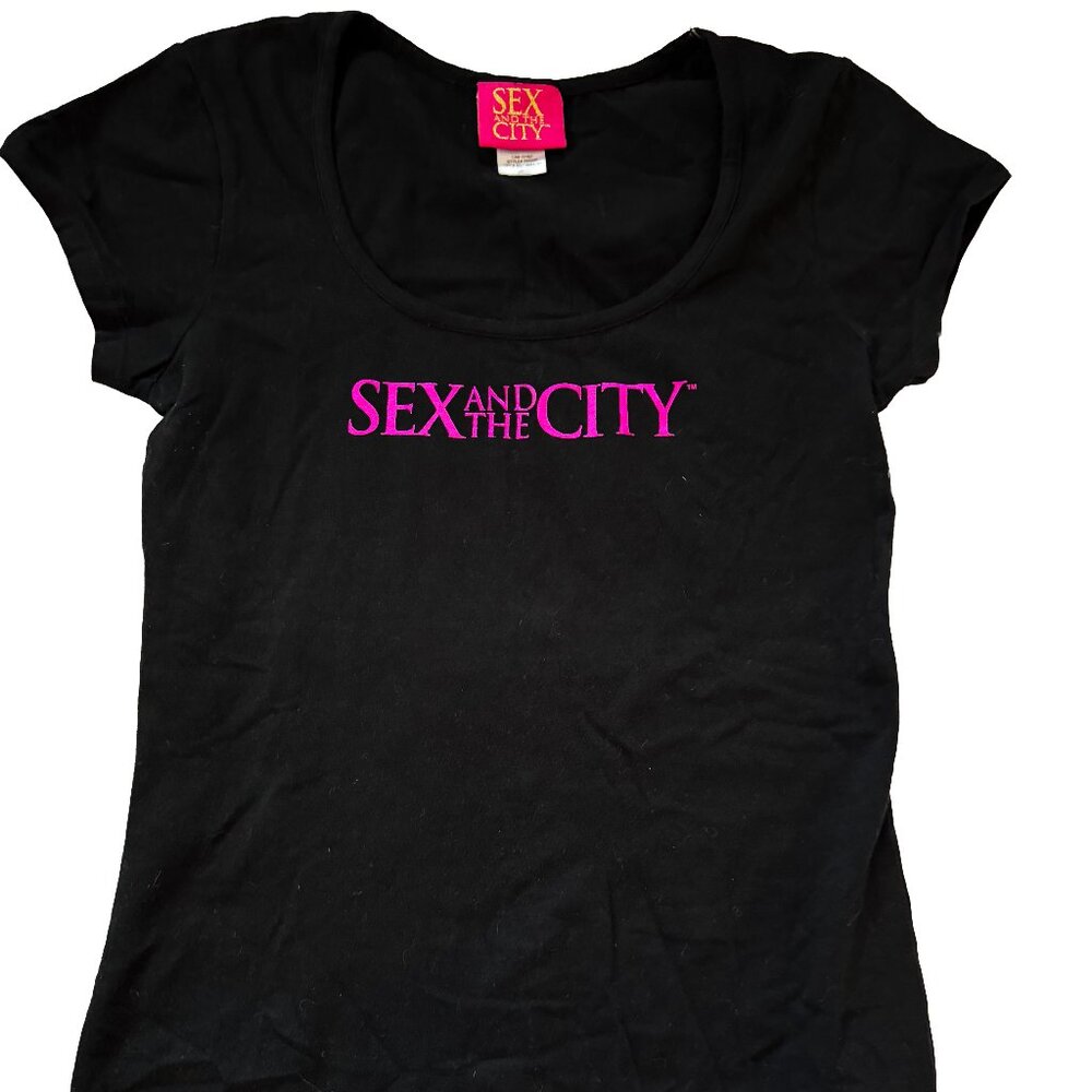 Sex And The City Black Women's T-Shirt Large